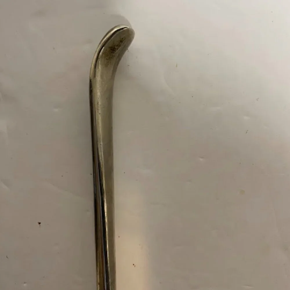 Elegant Vintage Silver-Tone Bell Candle Snuffer